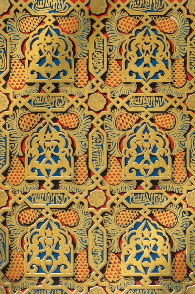 Ornamente auf Paneelen, Halle der Botschafter, 1907 von Unbekannt