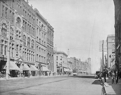 Pacific Avenue, Tacoma, Washington, ca. 1897 von Unbekannt