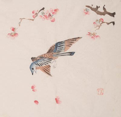 Seite aus Shi Zhu Zhai von Unbekannt