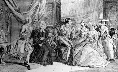 Malerei à la Mode, 1748 von Unbekannt