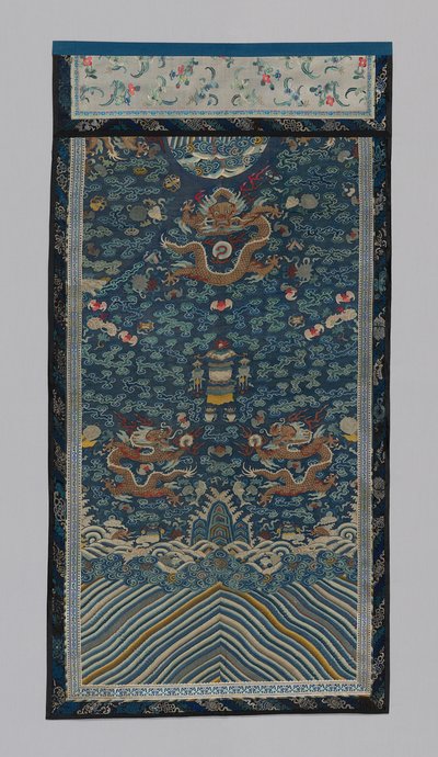 Panel Möbelstoff, China, Qing-Dynastie 1644-1911, 1875-1900 von Unbekannt