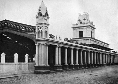 Paraguayanischer Zentralbahnhof, Asuncion, Paraguay, 1911 von Unbekannt