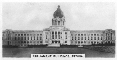 Parlamentsgebäude, Regina, Saskatchewan, Kanada von Unbekannt