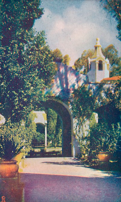 Innenhof des Palastes der Fotografie, um 1935 von Unbekannt