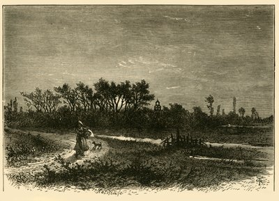 Peakirk, vom Schnitt, 1898 von Unbekannt