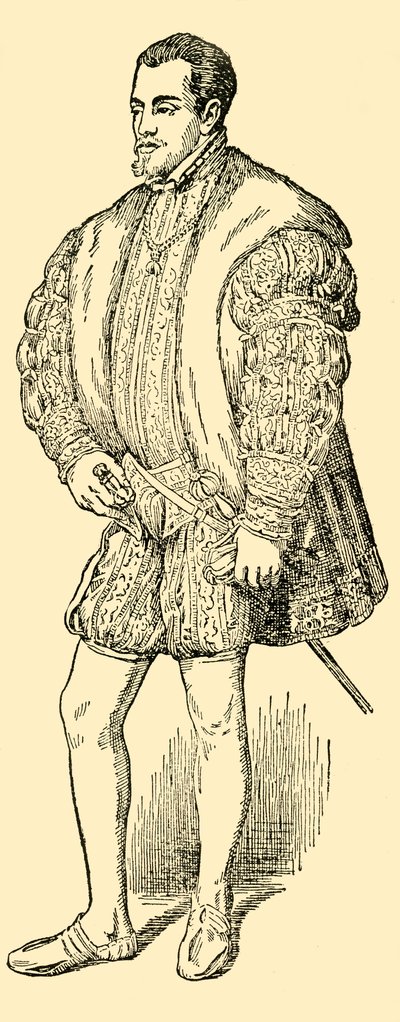 Philipp II. von Spanien und den Niederlanden, 1930 von Unbekannt