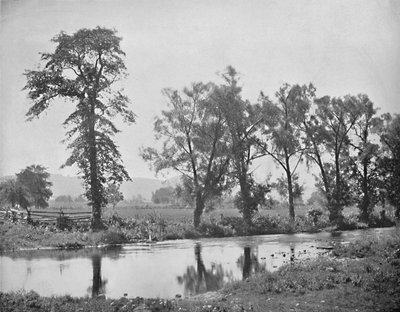 Malerische Ansicht in der Nähe von Schooleys Mount, New Jersey, ca. 1897 von Unbekannt