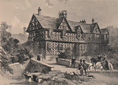 Pitchford Hall, Shropshire, 1915 von Unbekannt