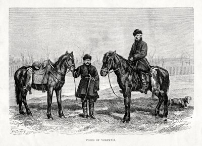 Polen von Wolhynien, Westukraine, 1879 von Unbekannt