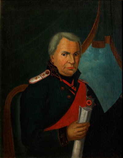 Porträt von Alexander Semjonowitsch Schischkow 1754-1841, 1820er Jahre von Unbekannt