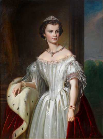 Porträt von Elisabeth von Bayern von Unbekannt