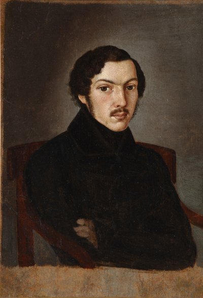 Porträt von Nikolay Martynov, 1841 von Unbekannt