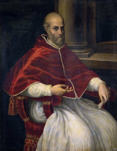 Porträt von Papst Marcellus II. 1501-1555 von Unbekannt