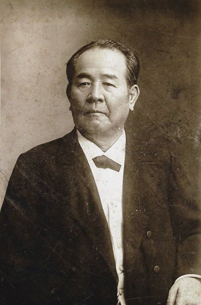 Porträt von Shibusawa Eiichi 1840-1931, ca. 1890 von Unbekannt