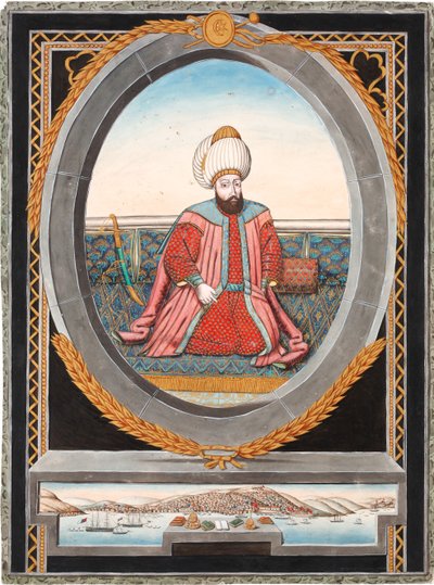 Porträt von Sultan Murad II 1404-1451 von Unbekannt