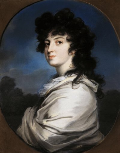 Porträt von Yekaterina Bakunina 1777-1846, ca. 1810 von Unbekannt