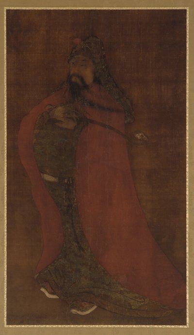 Porträt eines Han-Kaisers, 1279-1368 von Unbekannt
