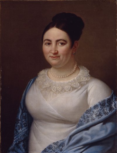 Porträt einer Dame, 1855 von Unbekannt