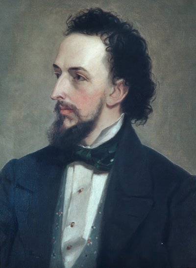 Porträt eines Mannes, ca. 1850 von Unbekannt