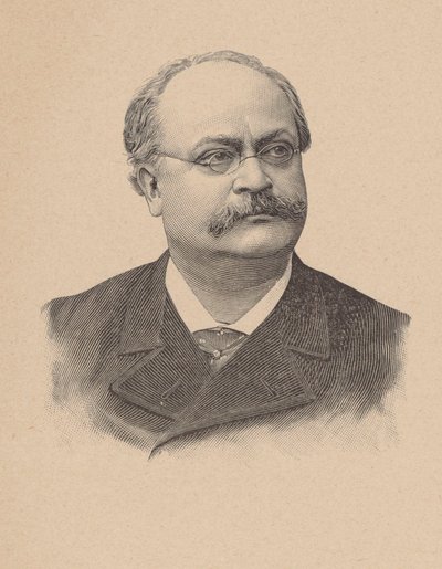 Porträt des Komponisten Charles Lecocq 1832-1918 von Unbekannt