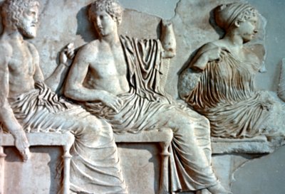 Poseidon, Apollo und Artemis, 447-432 v. Chr. von Unbekannt