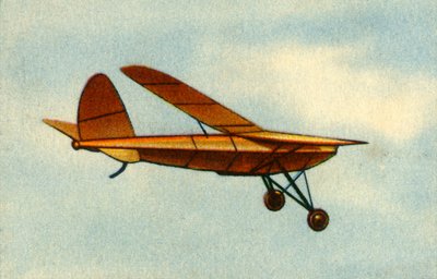 Angetriebenes Modellflugzeug, 1932 von Unbekannt