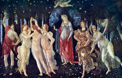 Primavera, ca. 1478, ca. 1900-1920 von Unbekannt