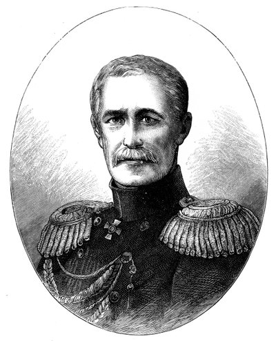 Prinz Aleksandr Sergejewitsch Menschikow, 1787-1867, russischer Militärkommandant von Unbekannt