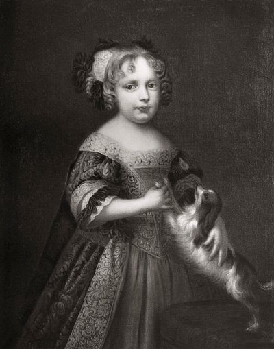 Prinzessin später Königin Anne, ca. 1670-1675 1906 von Unbekannt