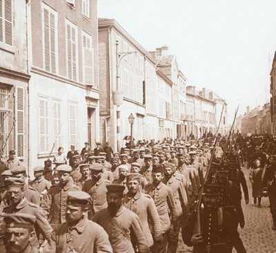 Gefangene, Chalons, Nordfrankreich, ca. 1914-1918 von Unbekannt