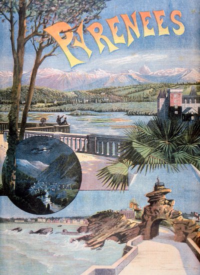 Pyrenäen, 1894 von Unbekannt