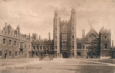 Innenhof, Eton College, Berkshire, ca. 1905 von Unbekannt