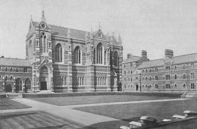 Quadrangle, Keble College, Oxford, 1904 von Unbekannt