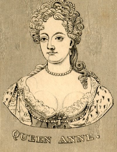 Königin Anne, 1665-1714, 1830 von Unbekannt