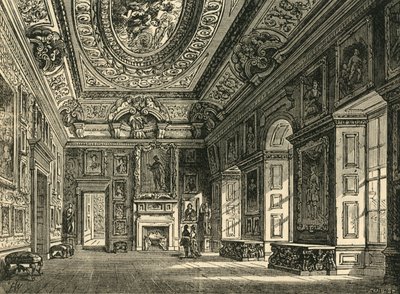 Zeichenzimmer von Königin Caroline, Kensington Palace, um 1876 von Unbekannt