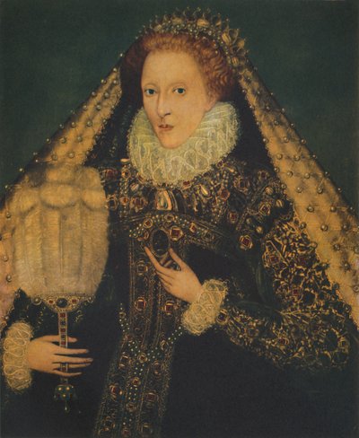 Königin Elisabeth I., um 1580, 1941 von Unbekannt