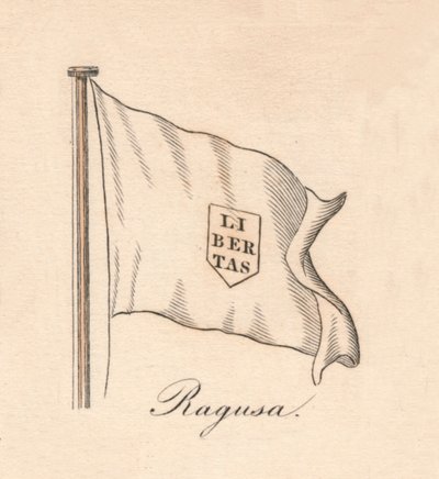 Ragusa, 1838 von Unbekannt