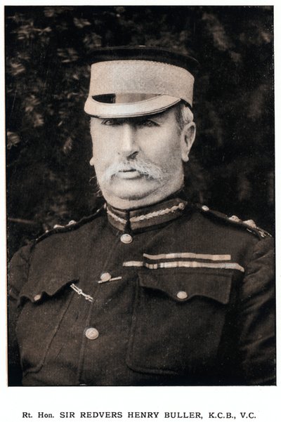 Redvers Henry Buller, britischer Soldat, um 1900 von Unbekannt