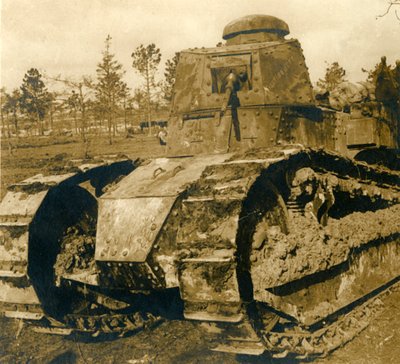 Renault-Panzer, ca. 1914-1918 von Unbekannt