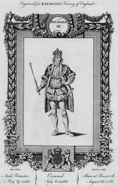 Richard III., um 1787 von Unbekannt
