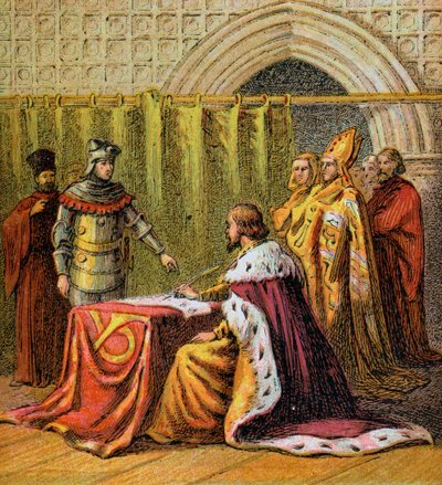 Richard II. Abdankung, 1399, um 1850 von Unbekannt