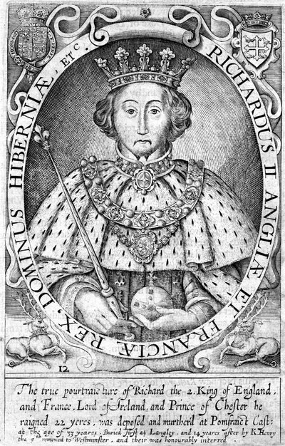 Richard II., König von England von Unbekannt