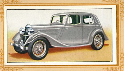 Riley 1 1/2-Liter Falcon Limousine, um 1936 von Unbekannt