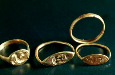 Ringe, Schmuck, Tunesien, 3.-4. Jahrhundert von Unbekannt