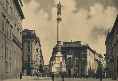 Rom - Piazza di Spagna, 1910 von Unbekannt