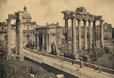Rom - Römisches Forum, 1910 von Unbekannt