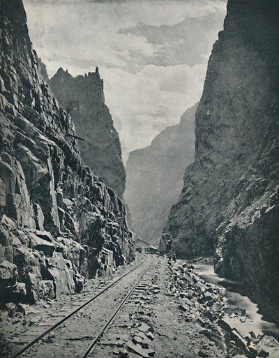 Royal Gorge des Arkansas, um 1897 von Unbekannt