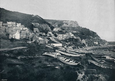 Runswick - Das Dorf auf den Klippen, 1895 von Unbekannt