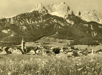 Saalfelden am Steinernen Meer, Österreich, um 1935 von Unbekannt