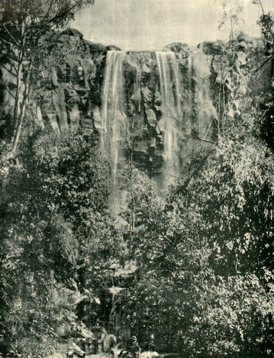 Sailors Creek Wasserfälle, Daylesford, 1901 von Unbekannt